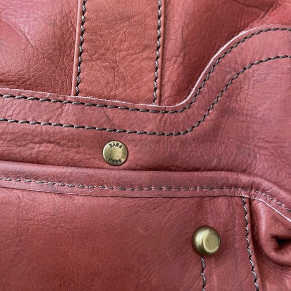 Frye Campus Shopper Leather Tote NWOT - Picture 4 of 8